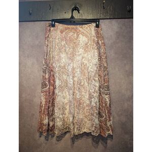 Reba lined lace midi skirt size 2x